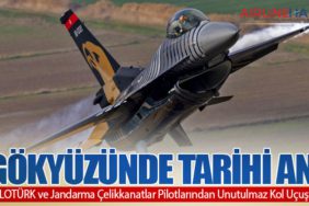 Gökyüzünde Tarihi An: SOLOTÜRK ve Jandarma Çelikkanatlar Pilotlarından Unutulmaz Kol Uçuşu