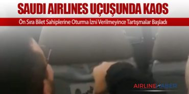 Saudi Airlines Uçuşunda Kaos: Ön Sıra Bilet Sahiplerine Oturma İzni Verilmeyince Tartışmalar Başladı