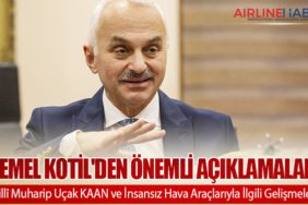 TUSAŞ'ın Genel Müdürü Temel Kotil'den Önemli Açıklamalar. Millî Muharip Uçak KAAN ve İnsansız Hava Araçlarıyla İlgili Gelişmeler