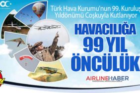 Türk Hava Kurumu'nun 99. Kuruluş Yıl dönümü Coşkuyla Kutlanıyor: Havacılığa 99 Yıl Öncülük