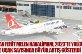 Van Ferit Melen Havalimanı, 2023'te Yolcu ve Uçak Sayısında Büyük Artış Gösterdi