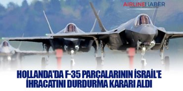 Hollanda’da F-35 Parçalarının İsrail’e İhracatını Durdurma Kararı Aldı