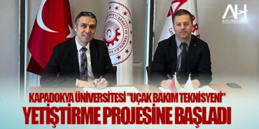 Kapadokya Üniversitesi “Uçak Bakım Teknisyeni” Yetiştirme Projesine Başladı