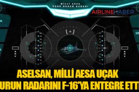 ASELSAN, Milli AESA Uçak Burun Radarını F-16'ya Entegre Etti