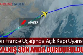 Air France Uçağında Açık Kapı Uyarısı: Kalkış Son Anda Durduruldu