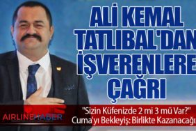 Ali Kemal Tatlıbal'dan İşverenlere Çağrı: "Sizin Küfenizde 2 mi 3 mü Var?"