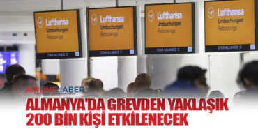 Almanya’da grevden yaklaşık 200 bin kişi etkilenecek