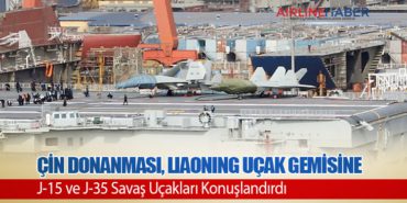 Çin Donanması, Liaoning Uçak Gemisine J-15 ve J-35 Savaş Uçakları Konuşlandırdı