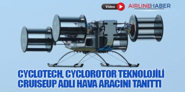 CycloTech, CycloRotor Teknolojili CruiseUp Adlı Hava Aracını Tanıttı