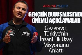 Gezeravcı, Türkiye’nin İnsanlı İlk Uzay Misyonunu Anlattı: Gençlik Buluşması’nda Önemli Açıklamalar
