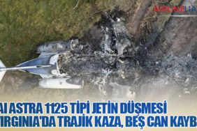 IAI Astra 1125 Tipi Jetin Düşmesi: Virginia'da Trajik Kaza, Beş Can Kaybı
