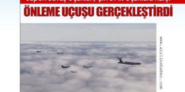 Japon Savaş Uçakları, Çin’e Ait Uçaklara Karşı Önleme Uçuşu Gerçekleştirdi