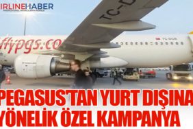 Pegasus'tan Yurt Dışına Yönelik Özel Kampanya: 1 Euro ile Başlayan Fiyatlarla Biletler!
