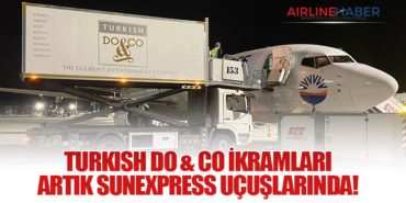 TURKISH DO & CO İkramları Artık SunExpress Uçuşlarında!