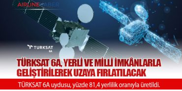 TÜRKSAT 6A, Yerli ve Milli İmkânlarla Geliştirilerek Uzaya Fırlatılacak