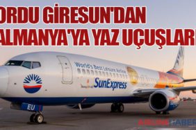 Ordu Giresun'dan Almanya'ya Yaz Uçuşları