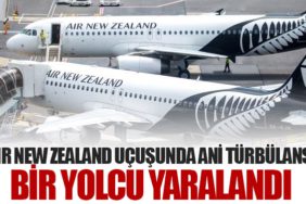 Air New Zealand Uçuşunda Ani Türbülans: Bir Yolcu Yaralandı