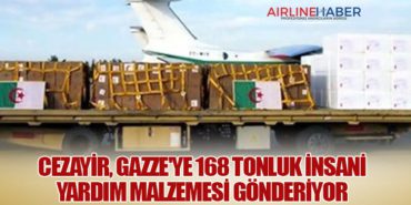 Cezayir, Gazze’ye 168 Tonluk İnsani Yardım Malzemesi Gönderiyor