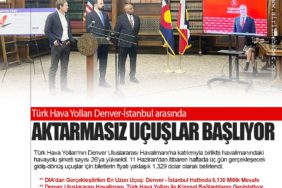 Türk Hava Yolları Denver-İstanbul arasında aktarmasız uçuşlar başlıyor