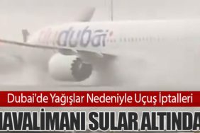 Dubai'de Yağışlar Nedeniyle Uçuş İptalleri: Havalimanı Sular Altında