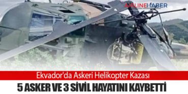 Ekvador’da Askeri Helikopter Kazası: 5 Asker ve 3 Sivil Hayatını Kaybetti