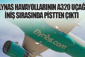 FlyNAS havayollarının A320 uçağı iniş sırasında pistten çıktı