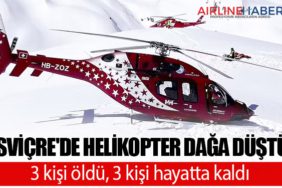 İsviçre'de helikopter dağa düştü: 3 kişi öldü, 3 kişi hayatta kaldı