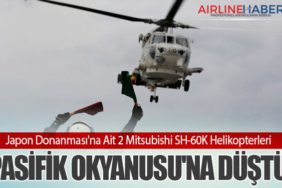 Japon Donanması'na Ait 2 Mitsubishi SH-60K Helikopterleri Pasifik Okyanusu'na Düştü