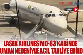 Laser Airlines MD-83 kabinde duman nedeniyle acil tahliye edildi