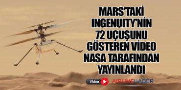 Mars’taki Ingenuity’nin 72 Uçuşunu Gösteren Video NASA Tarafından Yayınlandı