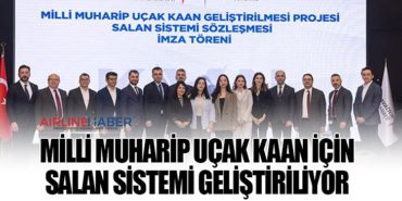 Milli Muharip Uçak KAAN için Salan Sistemi Geliştiriliyor