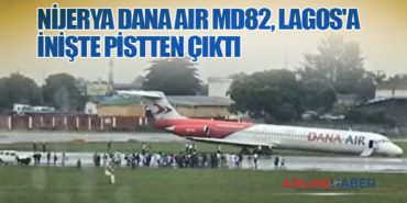 Nijerya Dana Air MD82, Lagos’a inişte pistten çıktı
