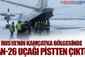 Rusya'nın Kamçatka Bölgesinde An-26 Uçağı Pistten Çıktı