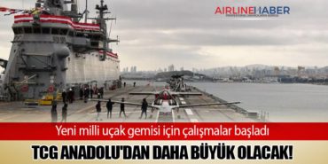 TCG Anadolu’dan daha büyük olacak! Yeni milli uçak gemisi için çalışmalar başladı