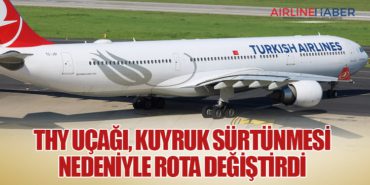 THY Uçağı, Kuyruk Sürtünmesi Nedeniyle Rota Değiştirdi