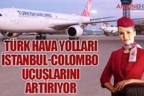 Türk Hava Yolları, İstanbul-Colombo Uçuşlarını Artırıyor