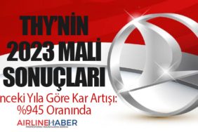 Türk Hava Yolları'nın 2023 Mali Sonuçları. Önceki Yıla Göre Kar Artışı: Yüzde 945 Oranında