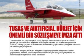 TUSAŞ ve Airtificial, HÜRJET İçin Önemli Bir Sözleşmeye İmza Attı