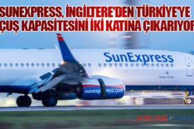 SunExpress, İngiltere'den Türkiye'ye Uçuş Kapasitesini İki Katına Çıkarıyor
