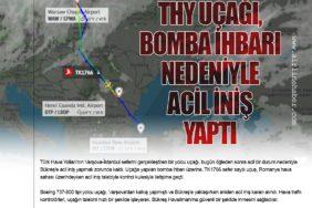 Türk Hava Yolları Uçağı, Bomba İhbarı Nedeniyle Acil İniş Yaptı