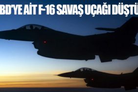 ABD'ye Ait F-16 Savaş Uçağı Düştü