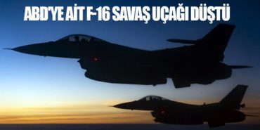 ABD’ye Ait F-16 Savaş Uçağı Düştü