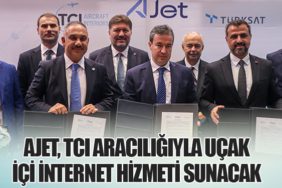 AJet, TCI Aracılığıyla Uçak İçi İnternet Hizmeti Sunacak
