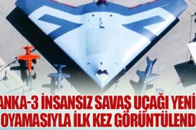 ANKA-3 İnsansız Savaş Uçağı Yeni Boyamasıyla İlk Kez Görüntülendi