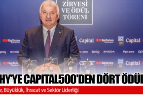 THY'ye Capital500'den Dört Ödül: Kâr, Büyüklük, İhracat ve Sektör Liderliği