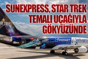SunExpress, Star Trek Temalı Uçağıyla Gökyüzünde