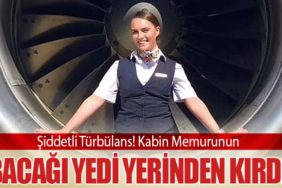 Şiddetli Türbülans! Bacağı Yedi Yerinden Kırdı. Yüklü Miktarda Tazminat Kazandı