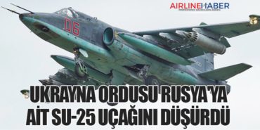 Ukrayna Ordusu Rusya’ya Ait Su-25 Uçağını Düşürdü