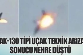 Yak-130 Tipi Uçak Teknik Arıza Sonucu Nehre Düştü