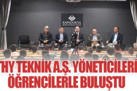 THY Teknik A.Ş. Yöneticileri Öğrencilerle Buluştu